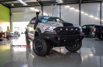 FORD RANGER BOOST GLOSS BLACK MILLED ACCENTS